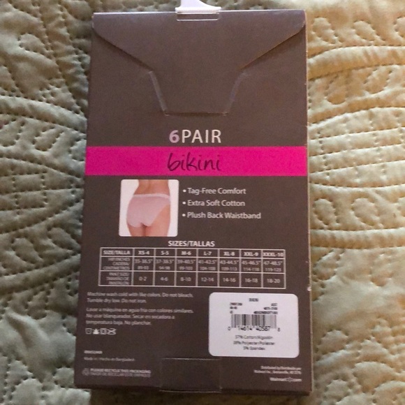 Brand new in box 6bikini briefs - Picture 2 of 2